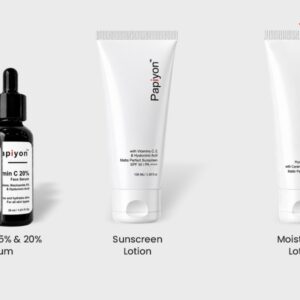 Buy Vitamin C 10% OR 15% OR 20% Serum + Sunscreen Lotion Get Moisturizing Lotion Free
