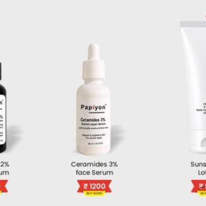 Buy Ceramide 3% Serum + Retinol 0.2% Serum Get Sunscreen Lotion Free