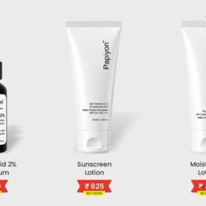 Buy Salicylic acid 2% Serum + Sunscreen Lotion Get Moisturizing Lotion Free